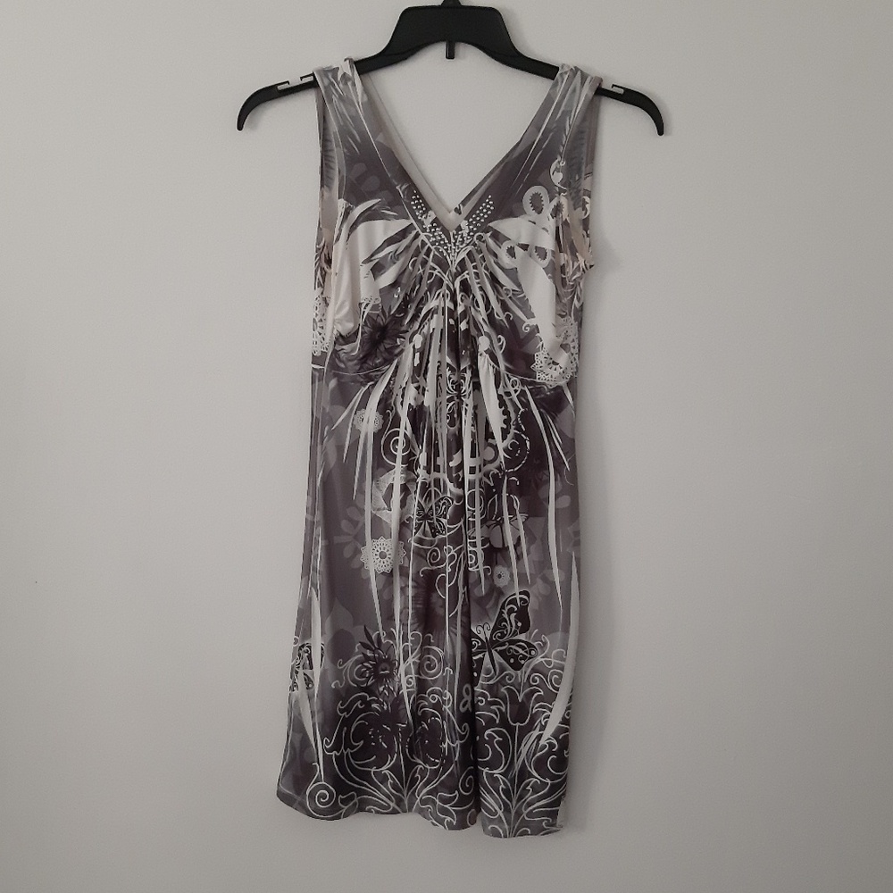 Boston Proper Butterfly Dress